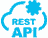 REST APIs logo