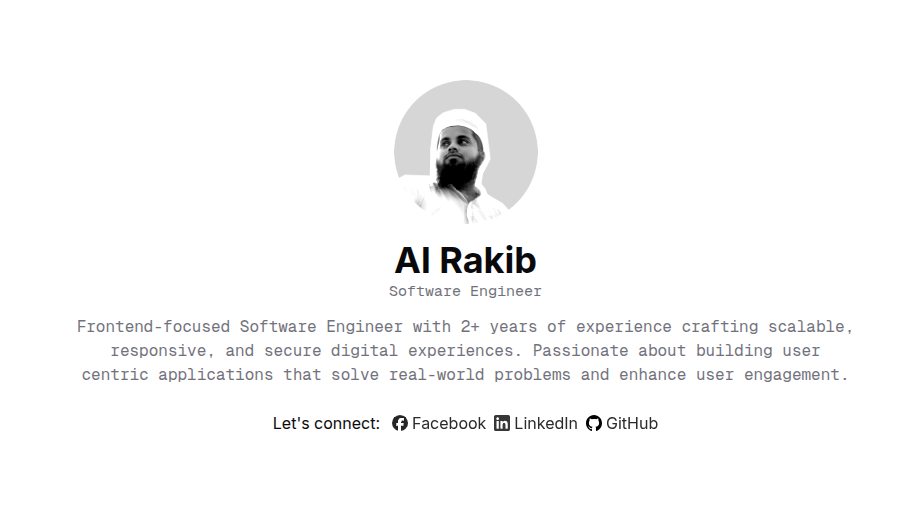 Al Rakib Al Rakib - Software Engineer